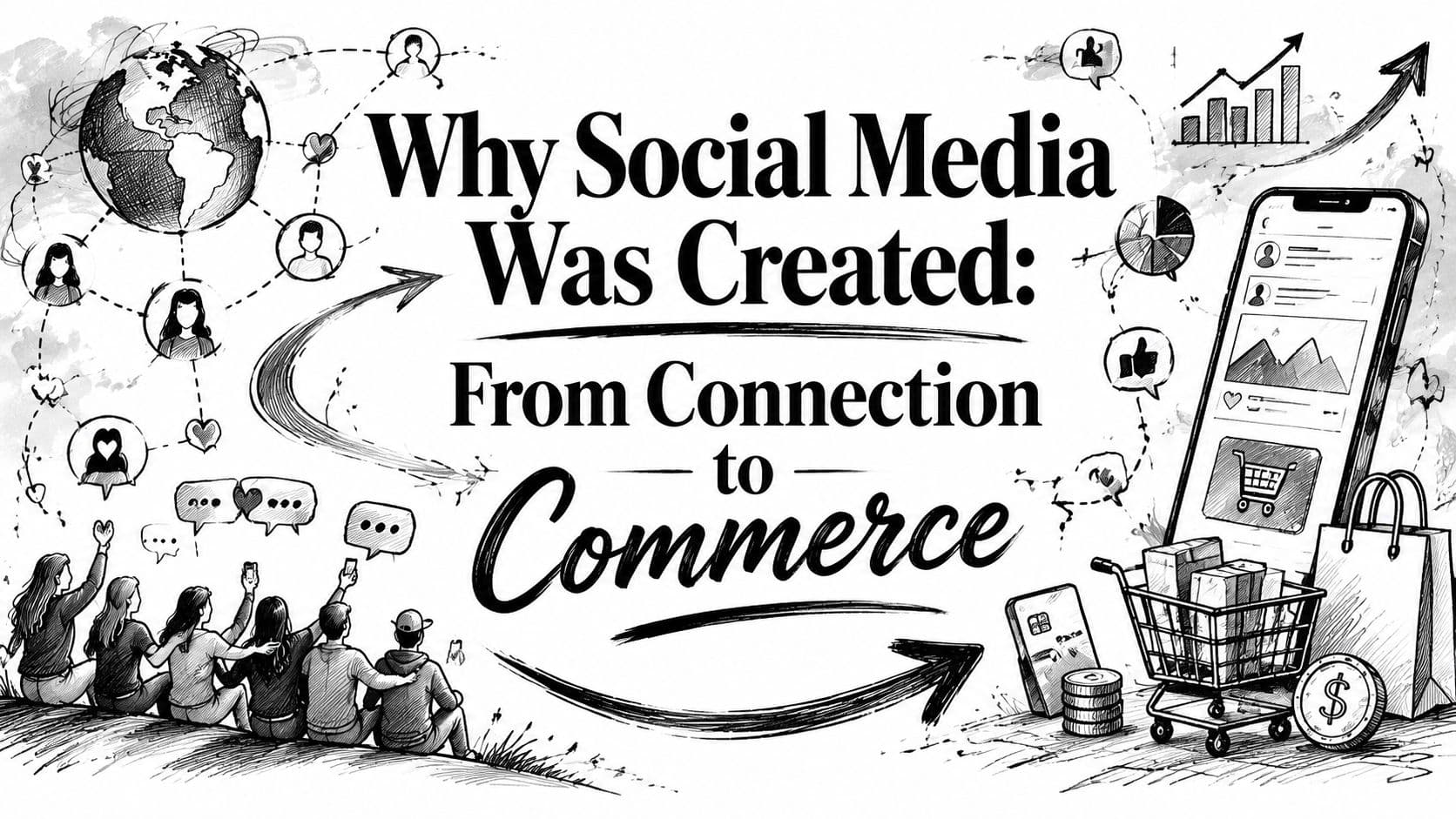 Why Social Media Was Created: From Connection to Commerce